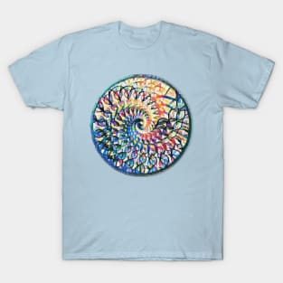 Spiral Color Wheel T-Shirt